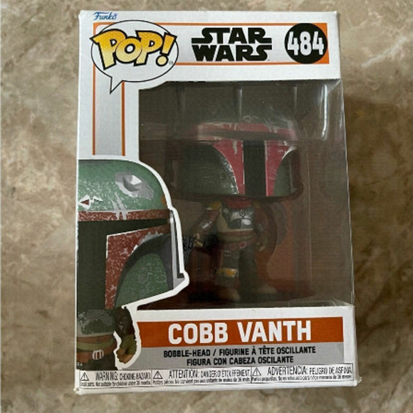 funko pop Star Wars Cobb Vanth #484 in box not opened - Picture 1 of 8